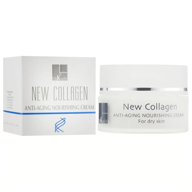 Dr. Kadir New Collagen Anti Aging Nourishing Cream For Dry Skin - Питательный крем с микроколлагеном для сухой кожи