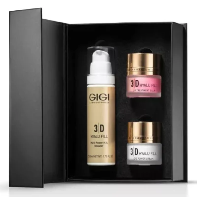 GiGi 3D Hyalu Fill Triple Set - 3D набір для обличчя, губ і зони декольте