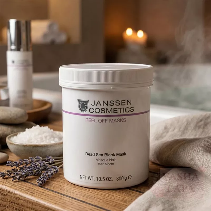 JANSSEN Peel Off Mask Dead Sea Black Mask - Альгинатная очищающая маска