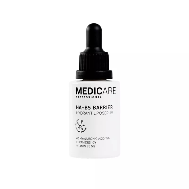 Medicare Professional HA+B5 Barrier Hydrant Liposerum - Бар'єрна зволожуюча ліпосомальна сироватка для обличчя
